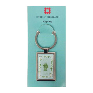 Lily of the Valley Metal Keyring