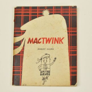 Rare First Edition Mactwink, Robert Shure, Illustrated By Richard Demarco