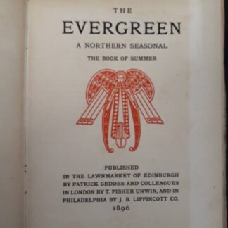 The Evergreen Part Iii Summer - 1896