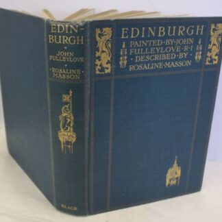 Edinburgh Painted By John Fulleylove Ri