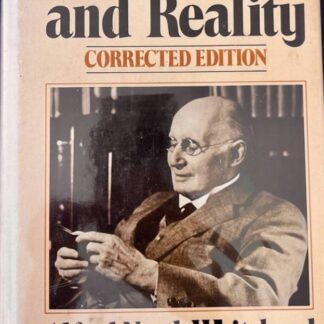 Process And Reality_ By Alfred North Whitehead_the Free Press_ Academic_good Condition_1978_hardback