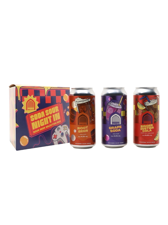 Vault City Soda Sour Night In Gift Set / 3 Beers